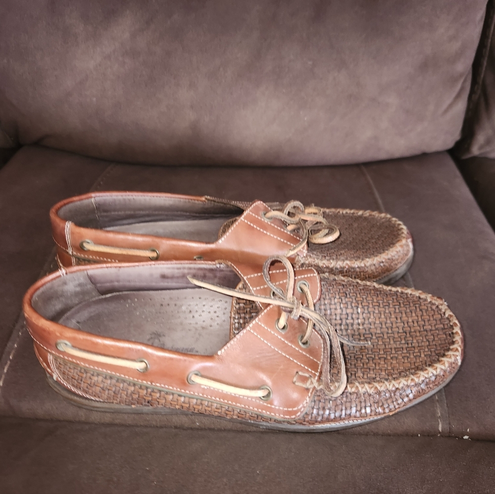Tommy Bahama Woven Shoes Loafers 11